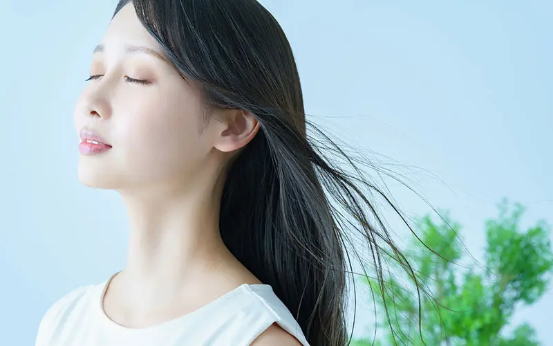 カット＋髪質改善ストレートパーマ＋ツヤ感アップトリートメント